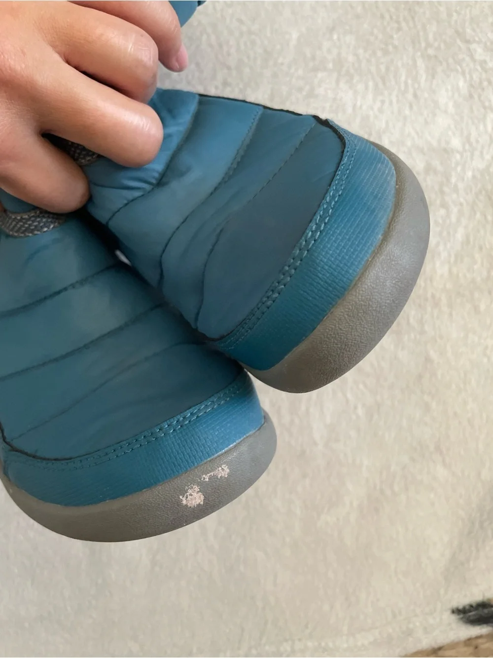 Explore24 EasyTrax Teal Quilted Winter Boots - Women's 6.5 Insulated Snow Boots